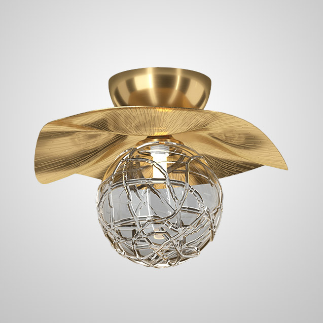 Потолочный светильник INGELA A D12 Brass by ImperiumLoft