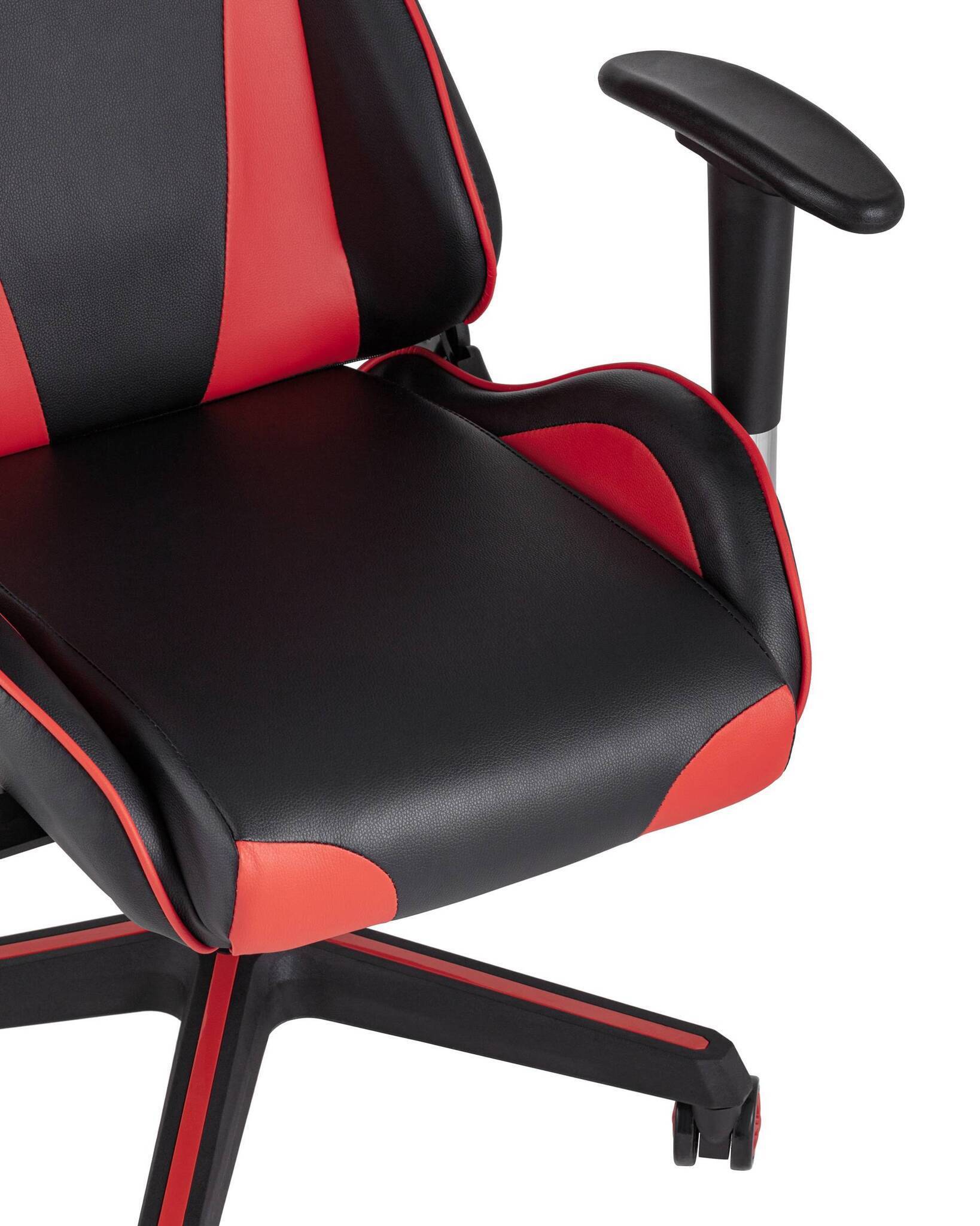 Кресло игровоеs Racer черно-красное TopChairs