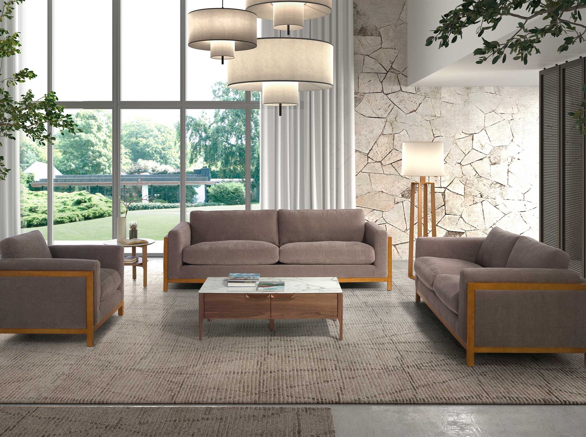 Угловой журнальный столик CP1806-I /2047 Angel Cerda