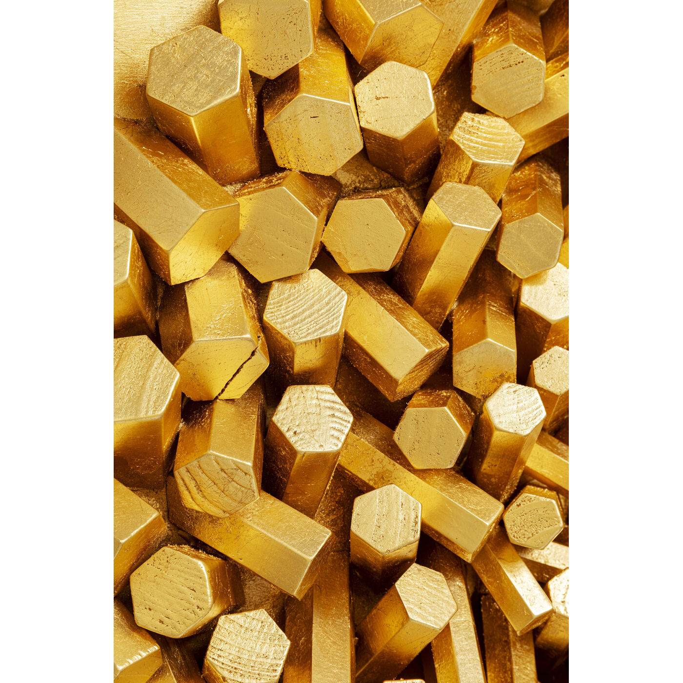 Панно настенное Mikado Gold 120x120 см KARE 56230