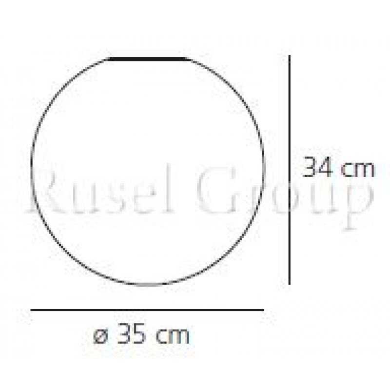 Настенно-потолочный светильник Artemide DIOSCURI PARETE/SOFFITTO 35