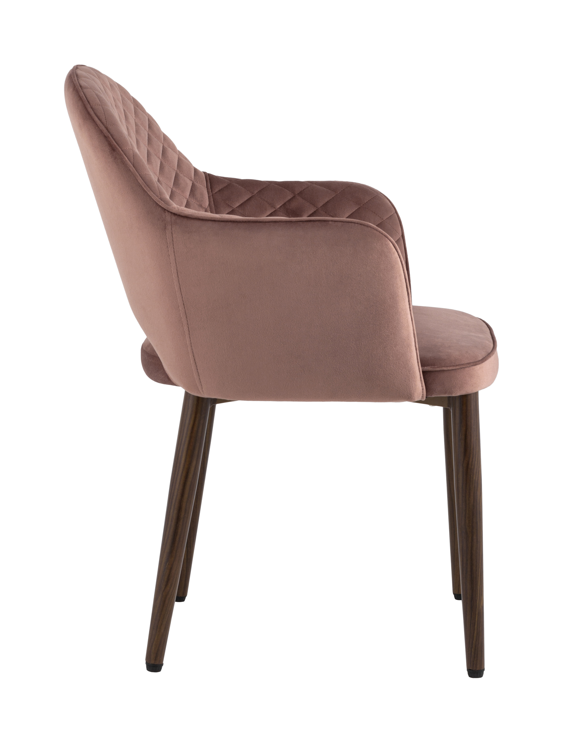 Стул Венера диамант велюр пыльно-розовый 2 шт Stool Group