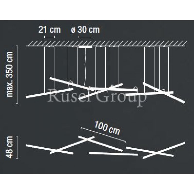 Подвесной светильник Vibia Halo 2342