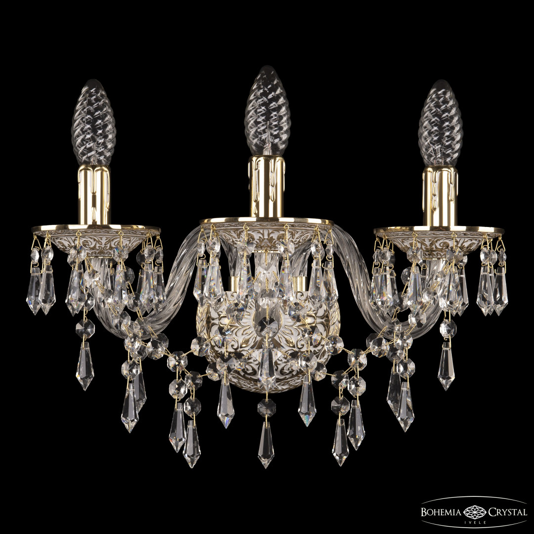 Бра хрустальные 16203B/3/141 GW Bohemia Ivele Crystal
