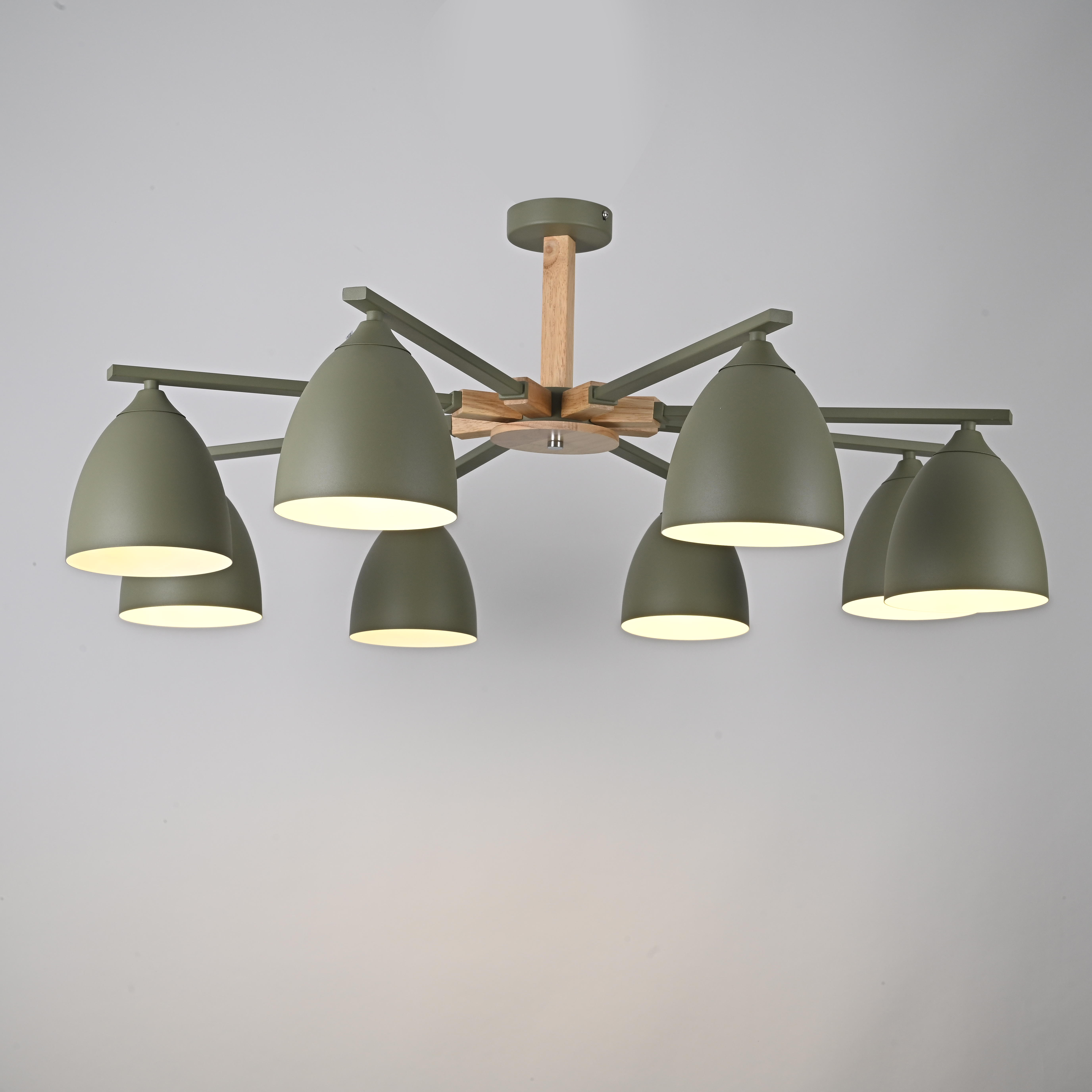 Потолочная люстра NOA 8 Olive by ImperiumLoft