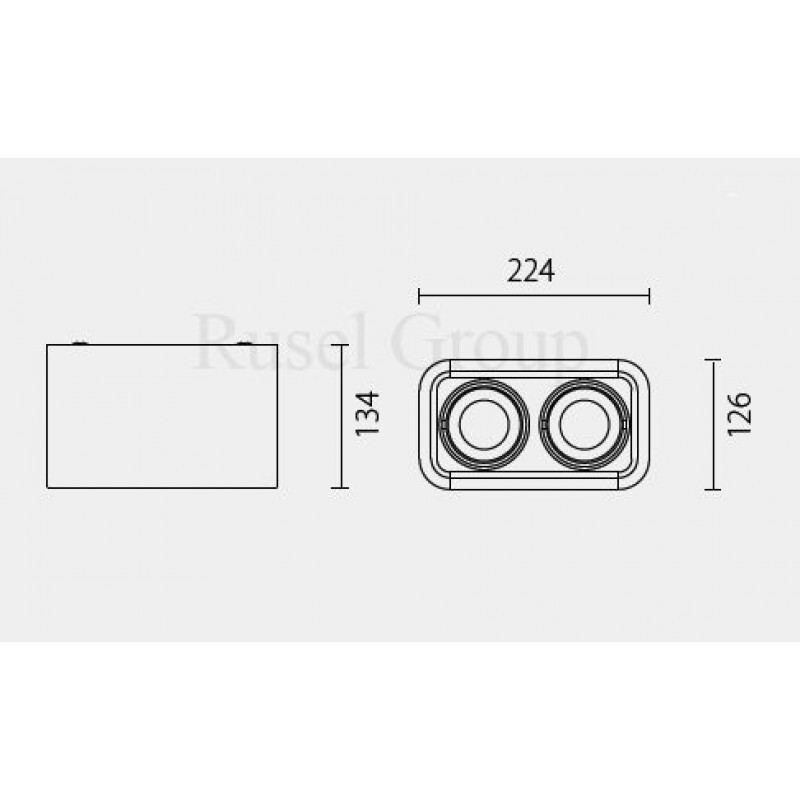 Потолочный светильник Leds-C4 BACO