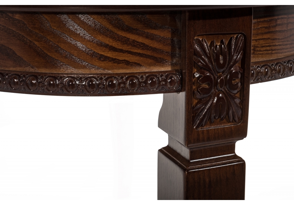 Стол деревянный Woodville Romeo 130(170)х85х75 без патины / вишня 438333