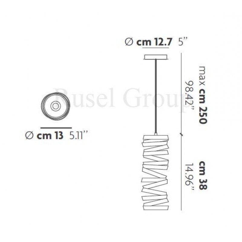 Подвесной светильник Studio Italia Design  AMOURETTE SO