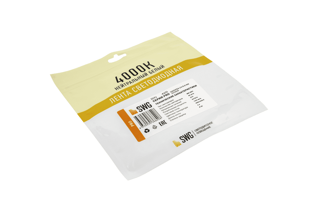 Лента светодиодная SWG SWG2P84-24-8.6-NW