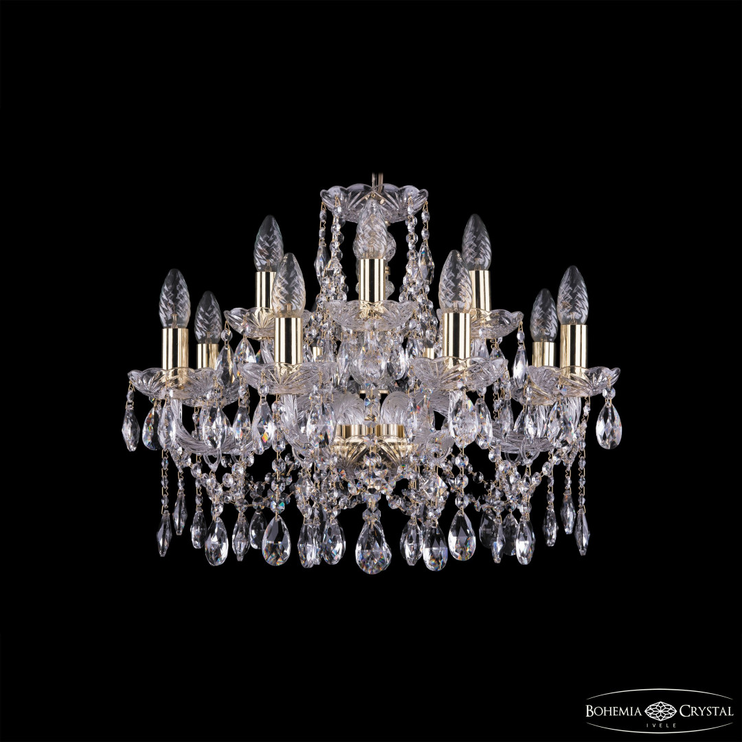 Люстра хрустальная 1413/8+4/200 G