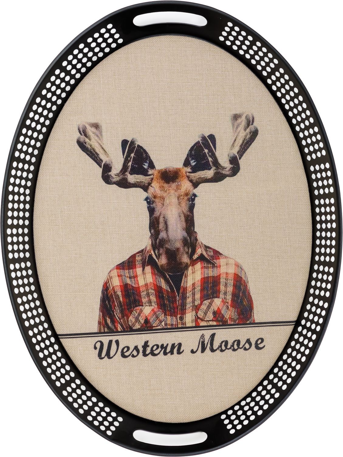 Декор настенный Блюдо олень Glasar 62-001