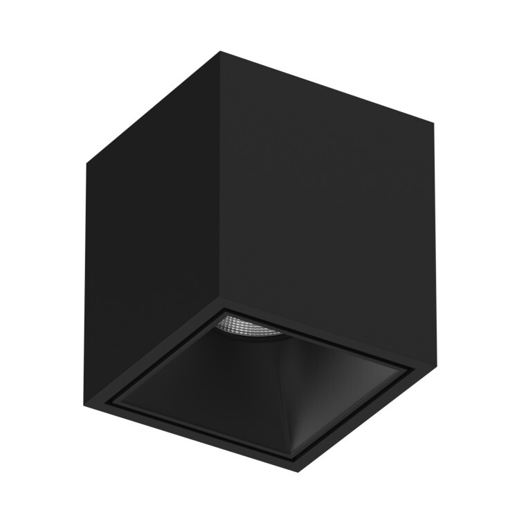 Накладной светодиодный светильник Ledron KUBING Black