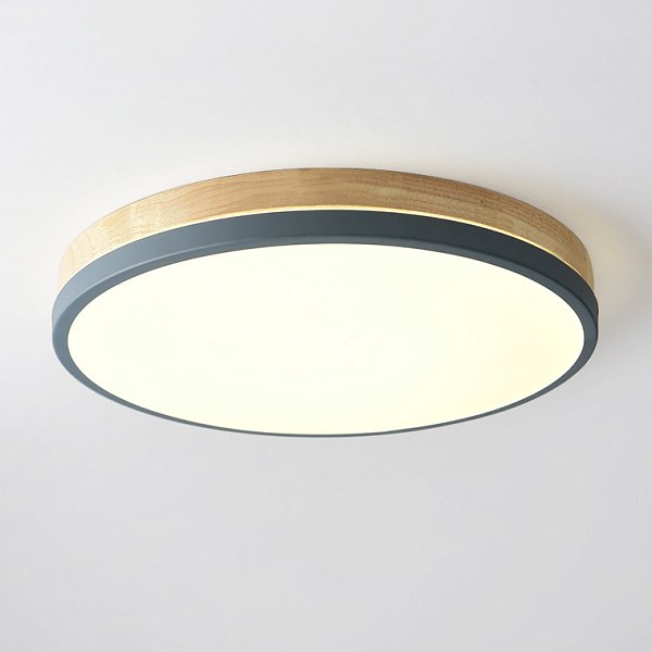 Потолочный светильник DISC DH D27 Gray by ImperiumLoft