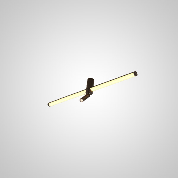 Потолочный светильник FORCE A L60 Black by ImperiumLoft