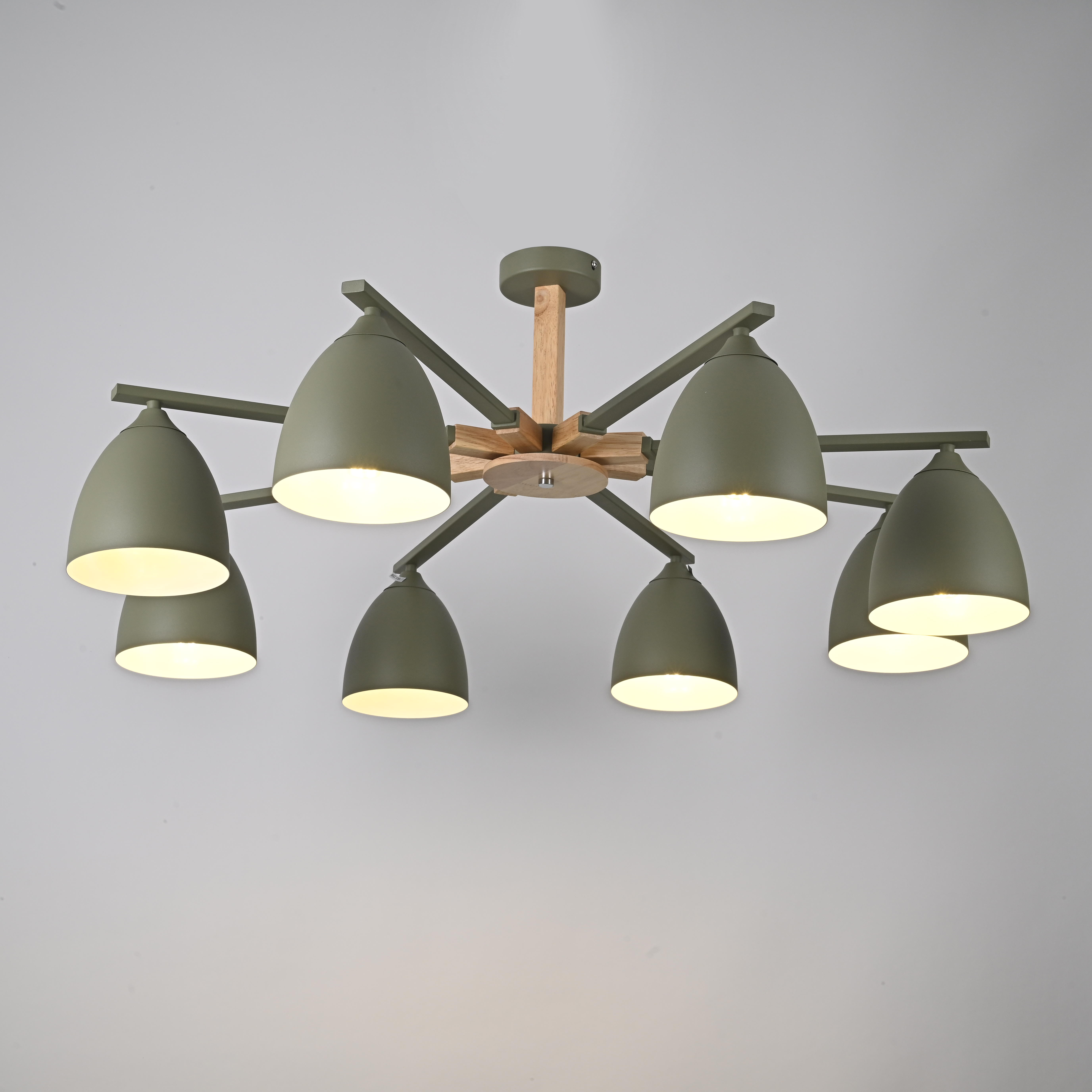 Потолочная люстра NOA 8 Olive by ImperiumLoft