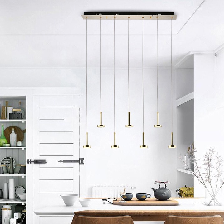 Подвесной светильник PIN 7 планка by ImperiumLoft