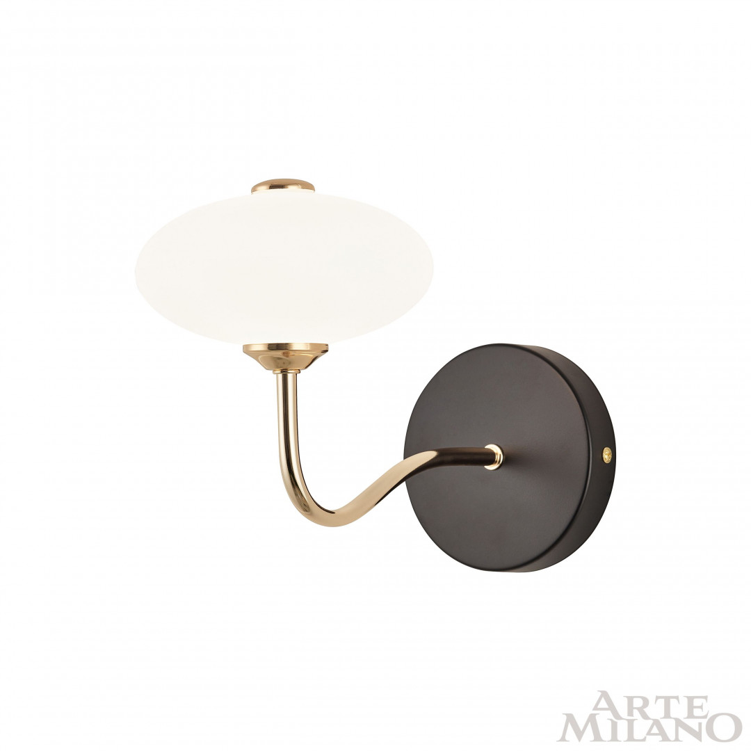 Бра светодиодные 273908/1B BK/GD Arte Milano