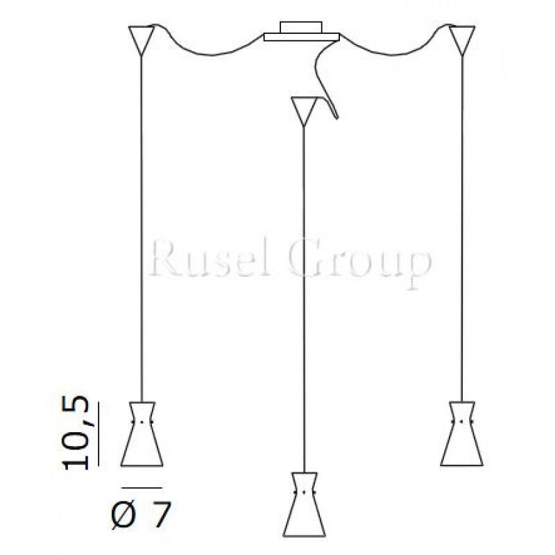 Подвесной светильник de MAJO MEMORY XXS S3D