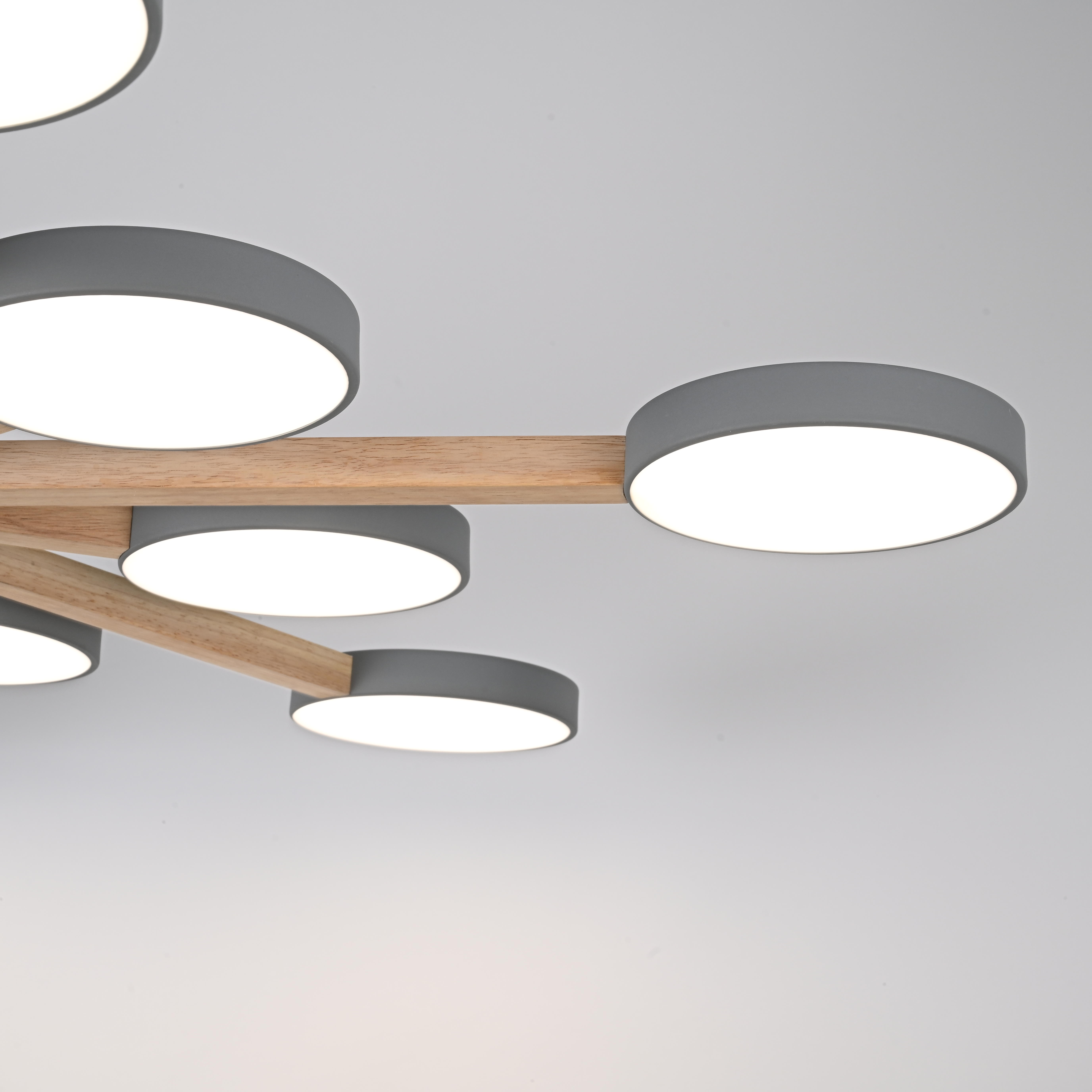 Потолочный светильник TURNA L12 Grey by ImperiumLoft