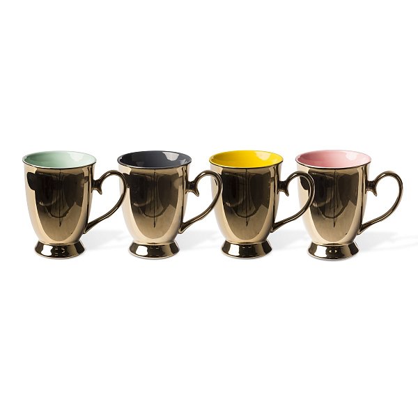 Набор Pols Potten Mugs legacy gold