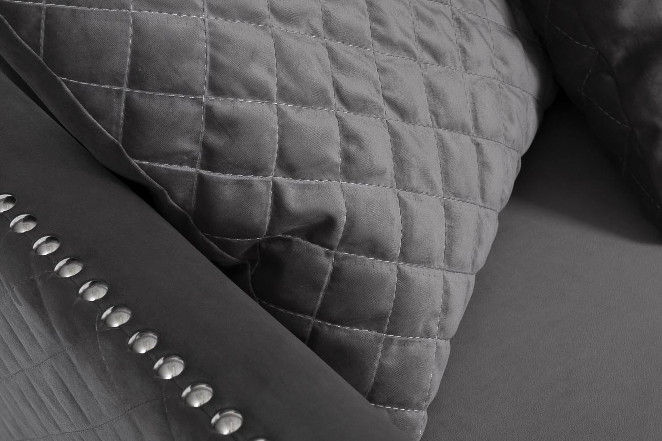 Диван Sorrento 230M трехместный раскладной серый Garda Decor SORRENTO-230M-2K-СЕРЫЙ-Н-Йорк112