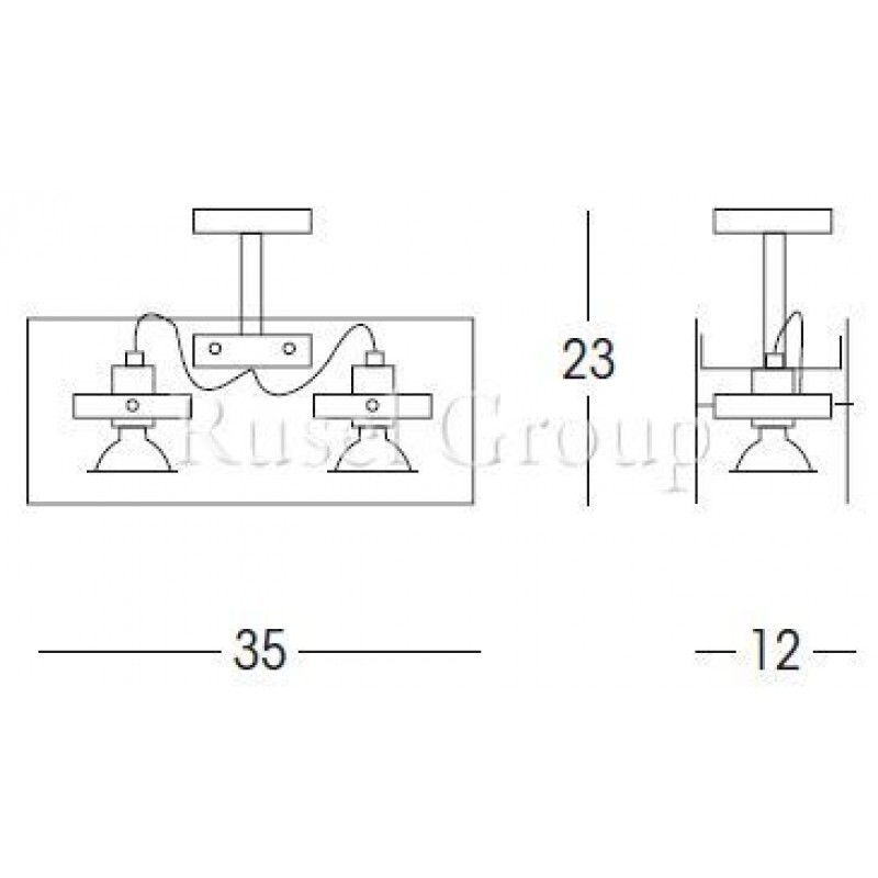 Потолочный светильник Linea Light Orbis 4609