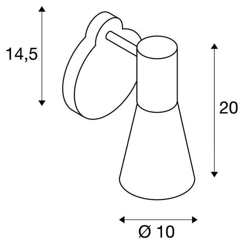 Настенный светильник SLV 1002122
