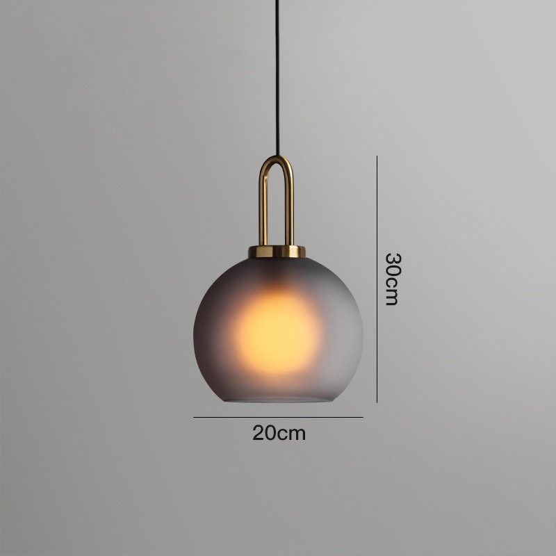 Подвесной светильник GAUSS 20 шар серый by ImperiumLoft