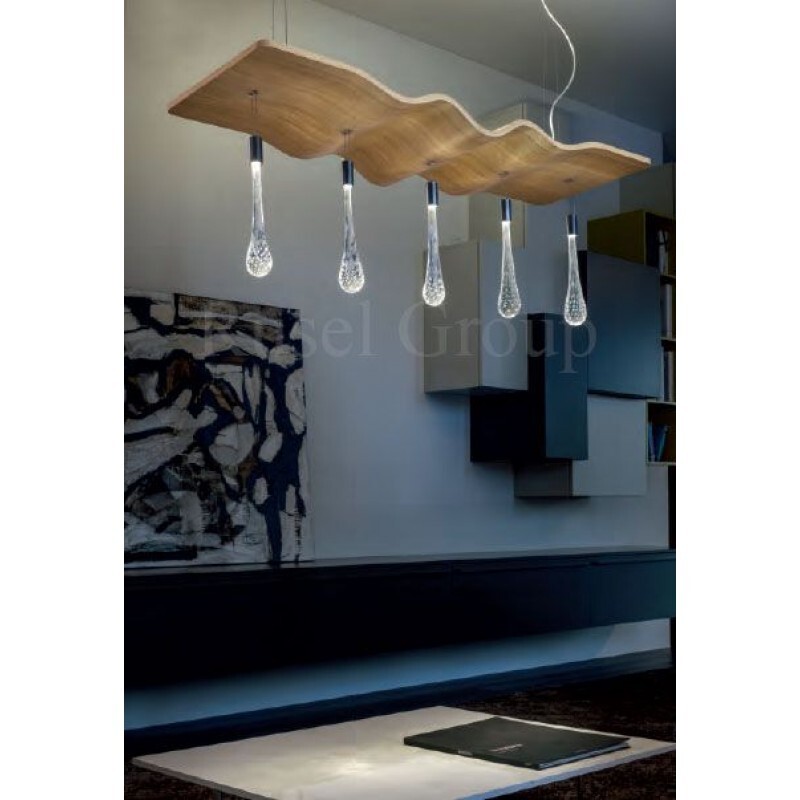 Подвесной светильник Masiero RIPPLE S