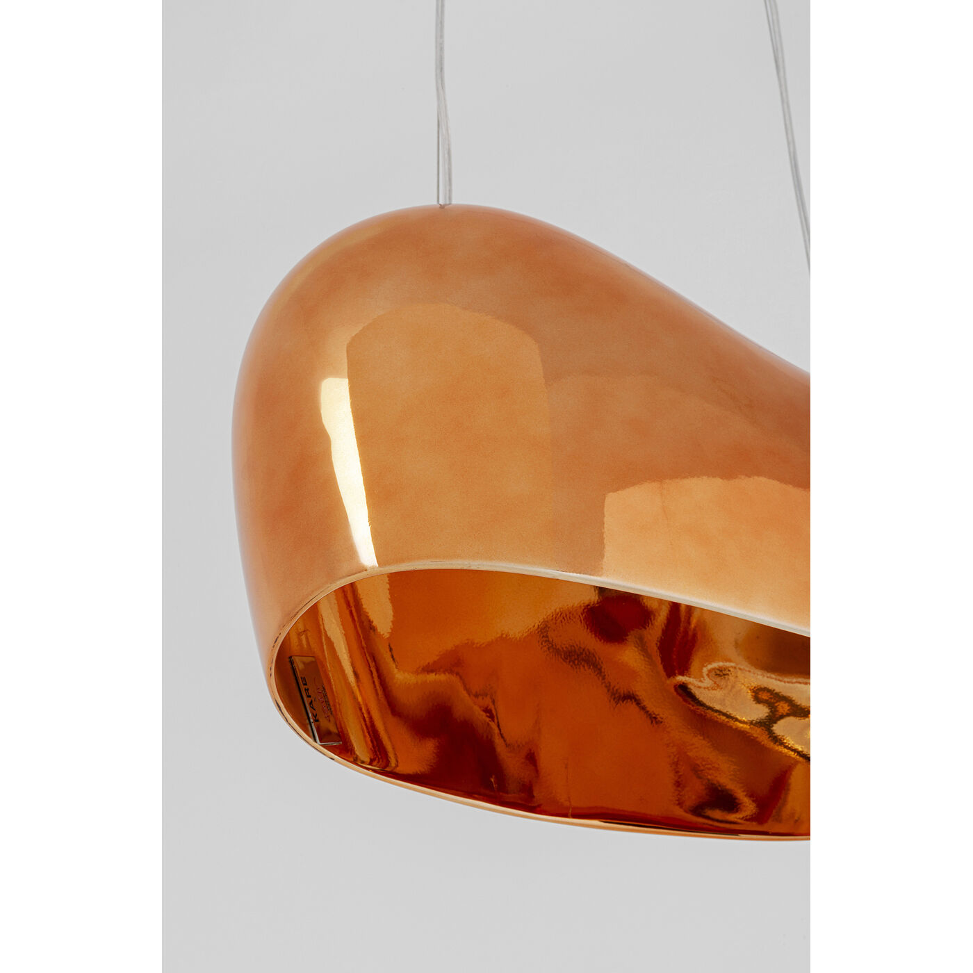 Светильник подвесной KARE x Karim Rashid Cloud Beam Double Bronce 50cm KARE 57758