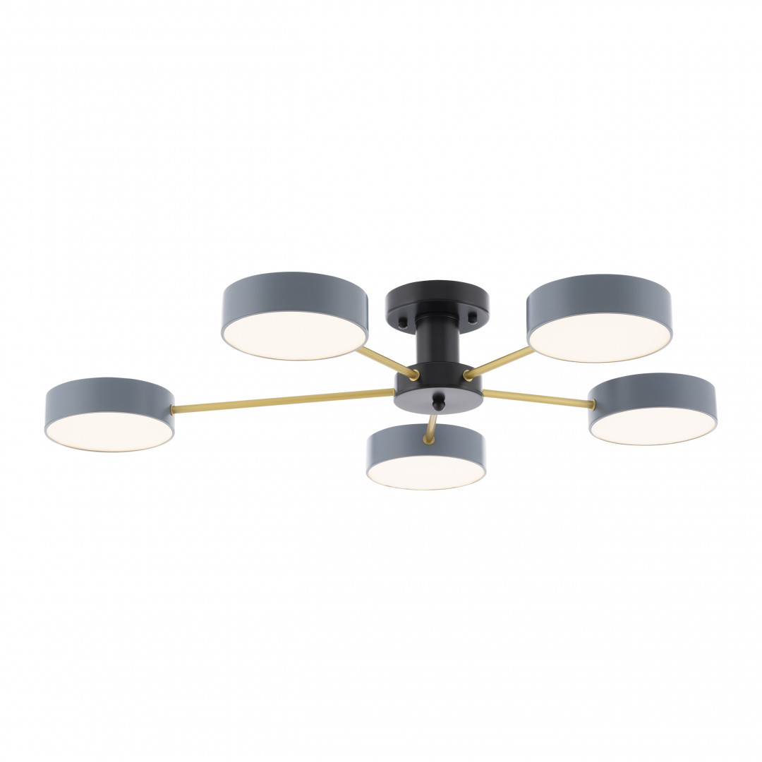 Светильник светодиодный 252006/5 Bk/Gr Arte Milano