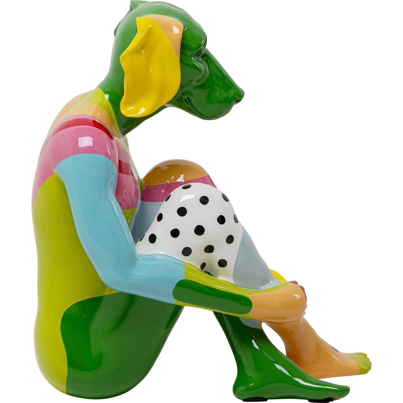 Фигура декоративная Gangster Dog Colore 80 см KARE 56290