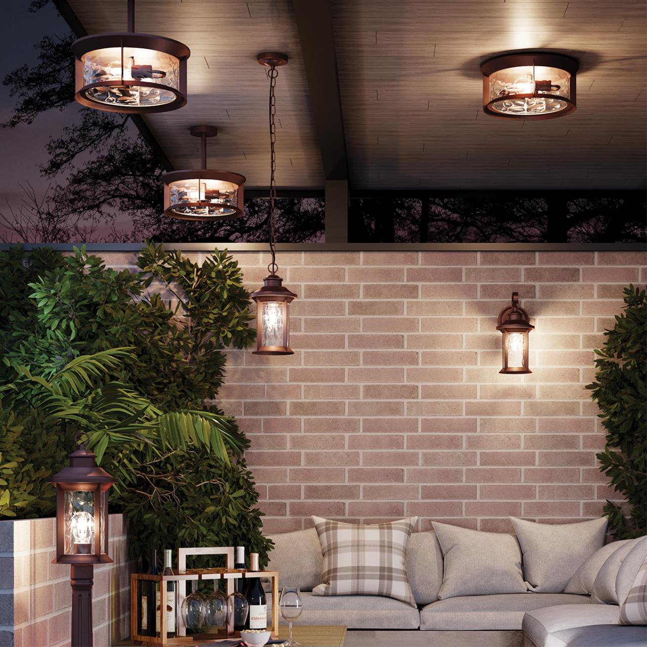 Ландшафтный светильник на столб Odeon Light 4961/1A