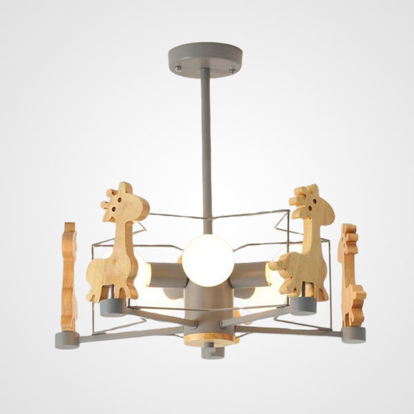 Потолочная люстра GIRAFFE Star Grey by ImperiumLoft