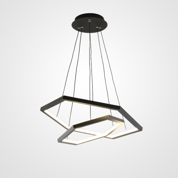 Подвесная люстра OCTANT D40+60 Black by ImperiumLoft