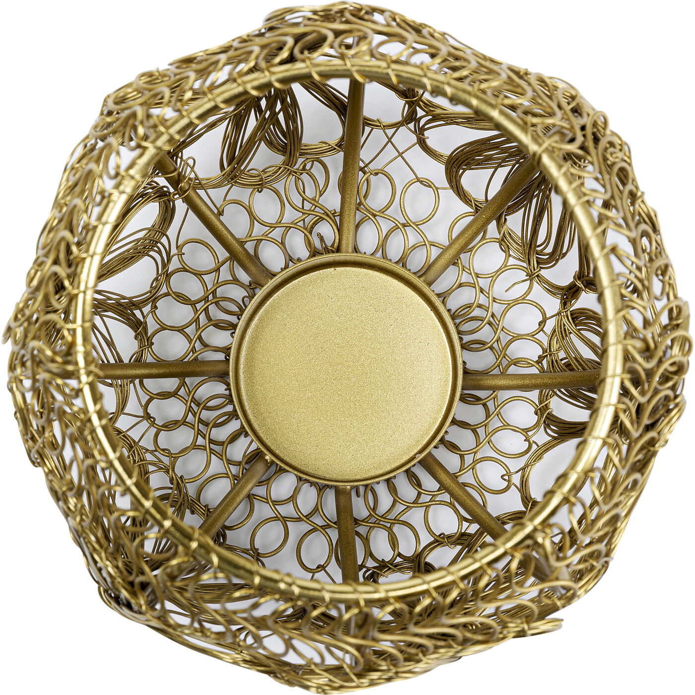 Подсвечник Zora Brass Ø12 см KARE 53885