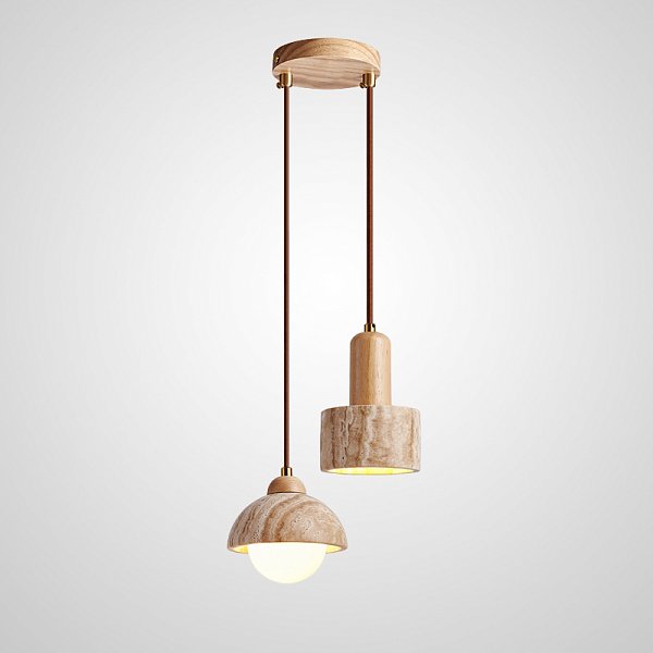 Подвесной светильник JAMTE COMBO B L2 Диск by ImperiumLoft