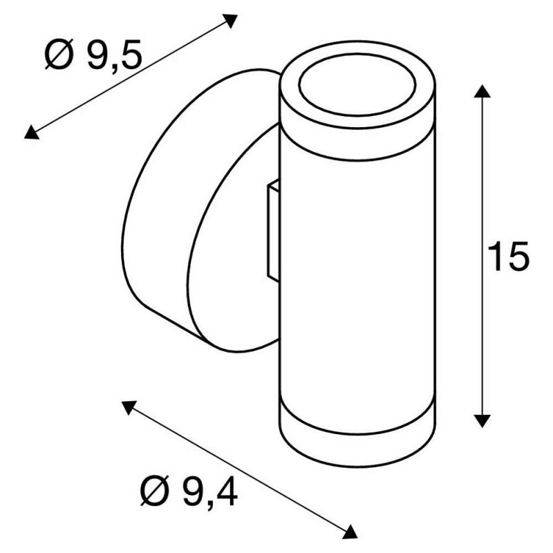 Настенный светильник SLV 233235