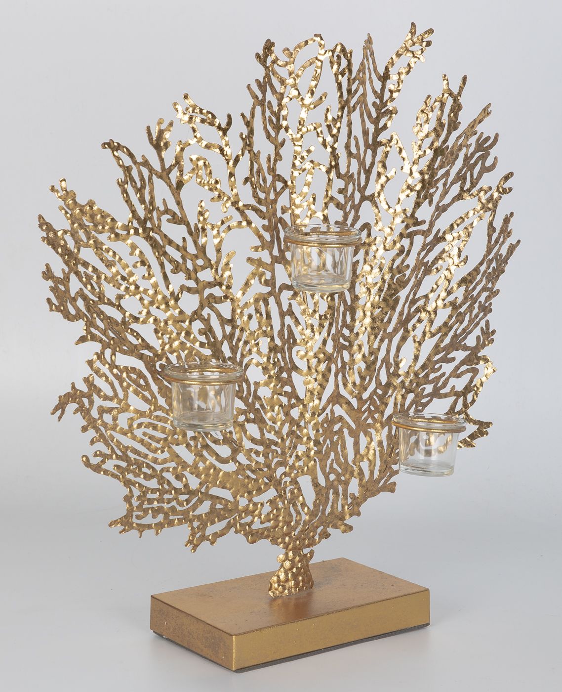 Подсвечник настольный на свечи Glasar 57-089