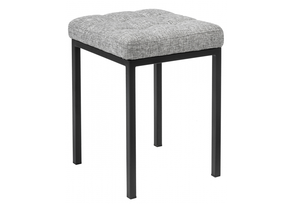 Стул Woodville Байя рогожка графит / черный матовый 424171