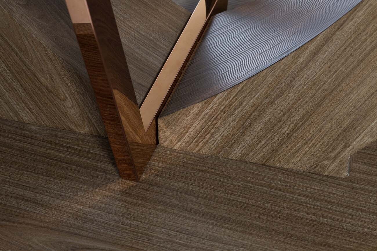 Стол обеденный со стеклом Garda Decor 30F-907