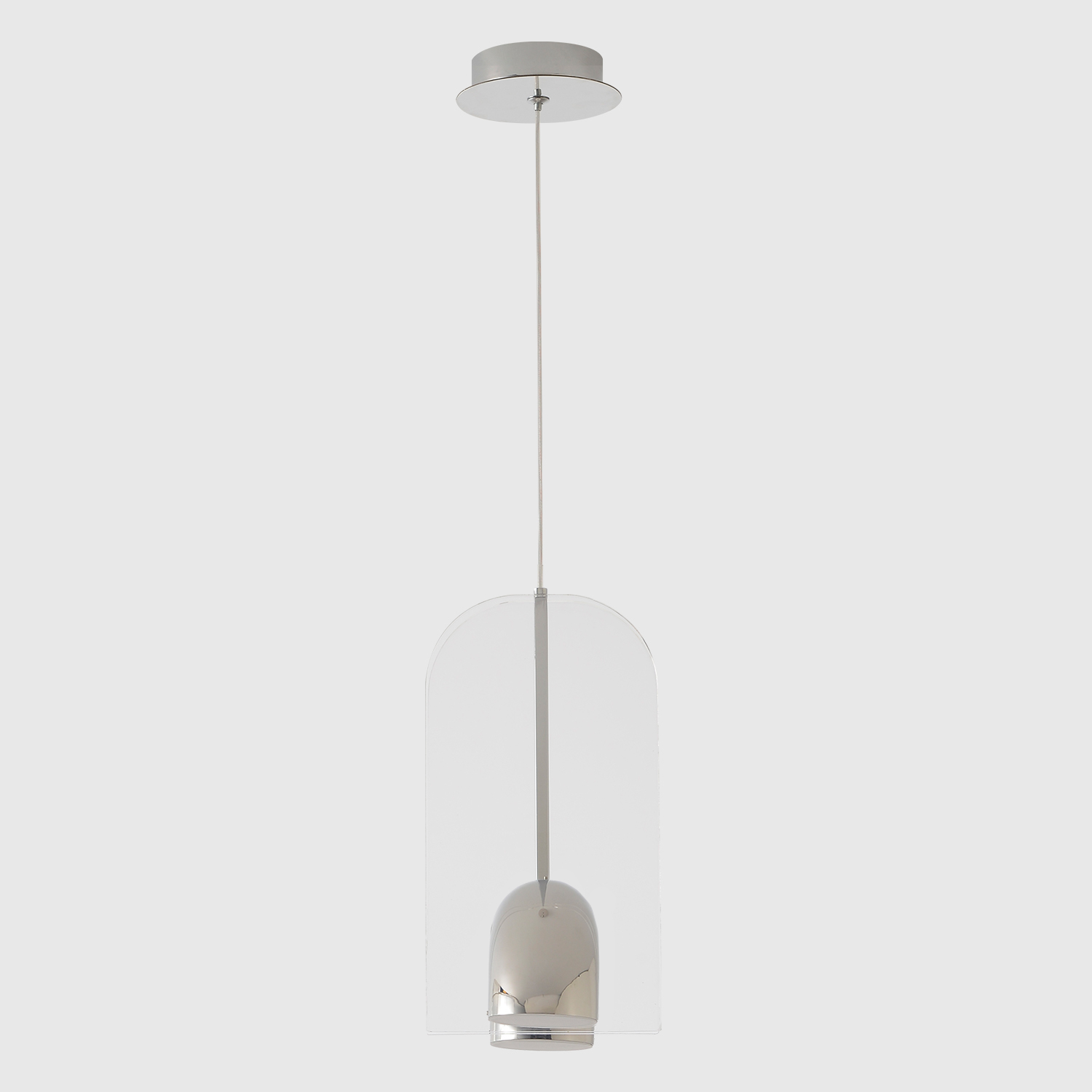 Светильник подвесной Crystal Lux ELEMENT SP12W LED CHROME