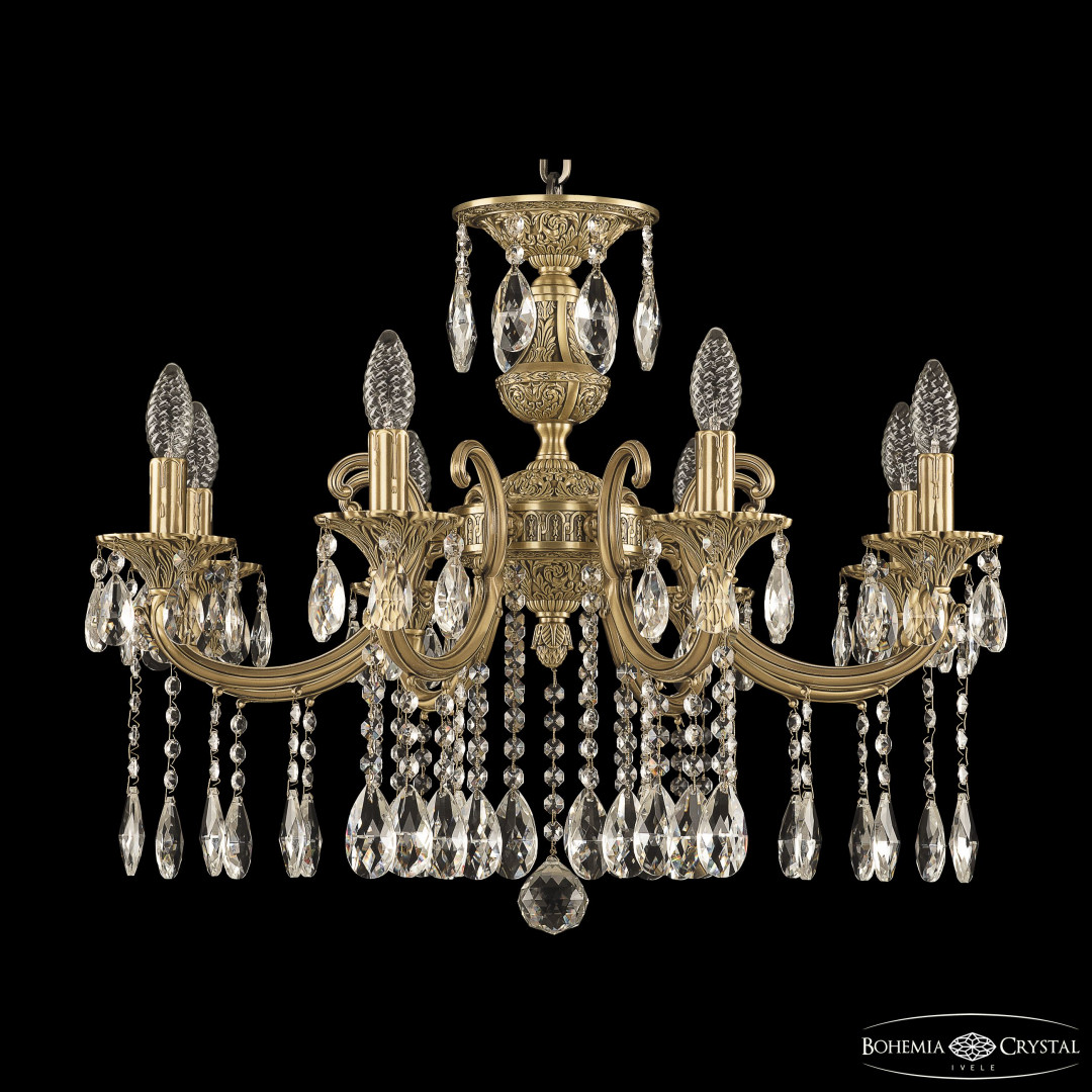 Люстра бронзовая с хрусталём 72209/8/210 A FP