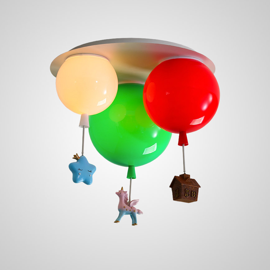 Потолочный светильник BLOW TRIO White by ImperiumLoft