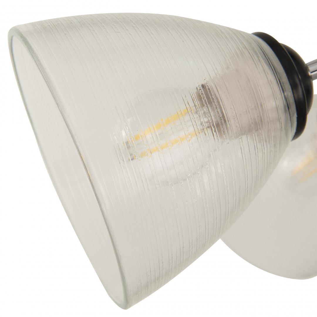 Люстра с плафонами 329007/5 CR.BK Arte Milano