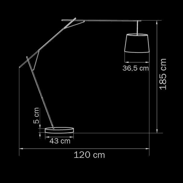 Торшер MIVA by ImperiumLoft