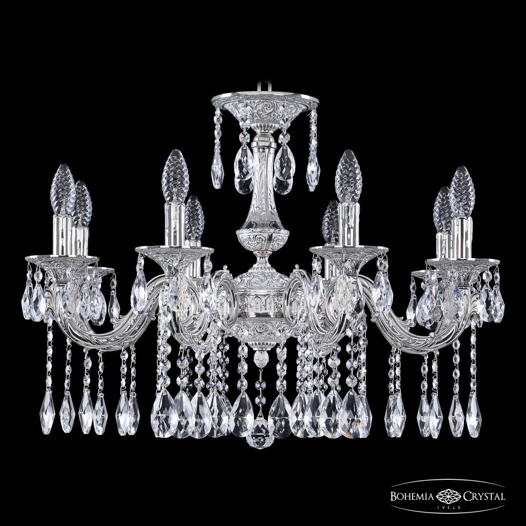 Люстра бронзовая с хрусталём 71101/8/210 A NW