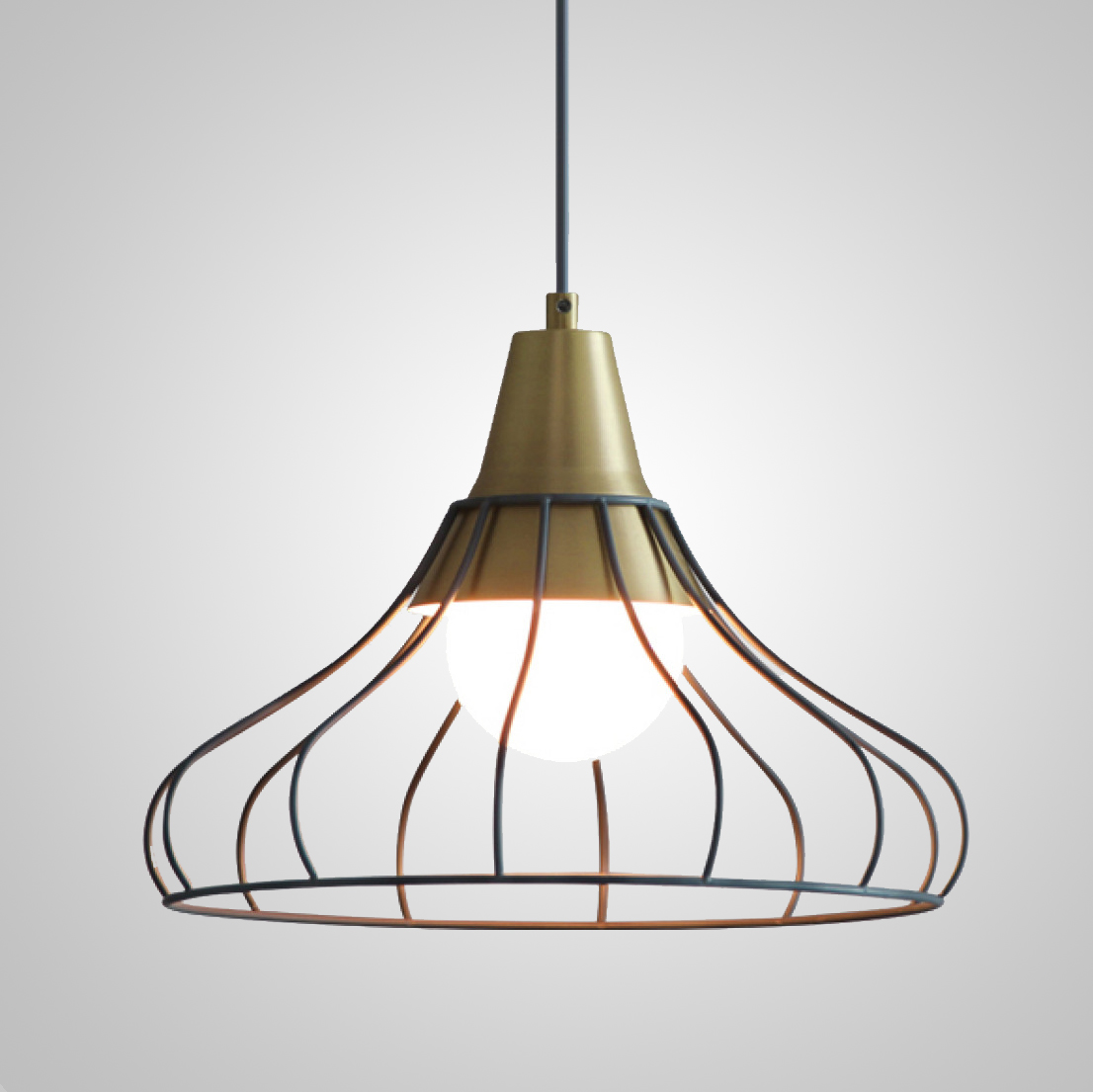 Подвесной светильник GRID4 D32.5 Blue by ImperiumLoft