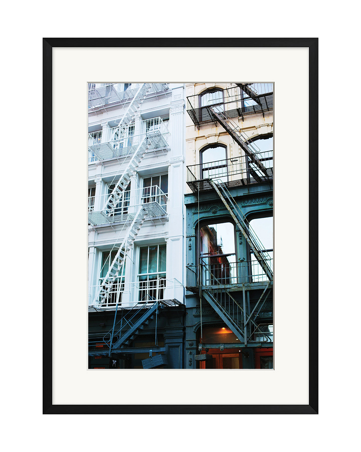 Интерьерный постер Fire Escapes Louvre Home DPP440924VHS