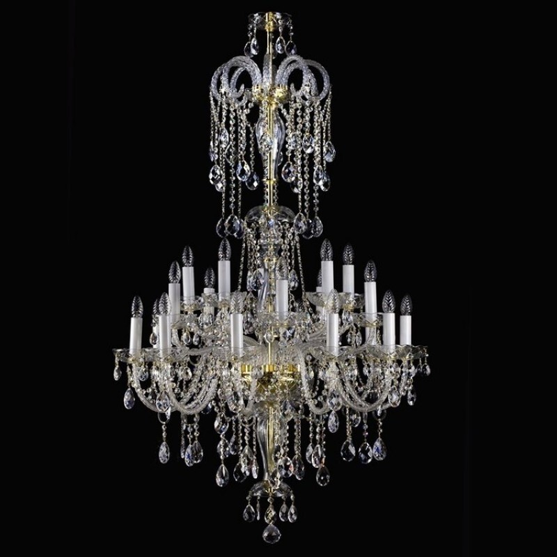 Люстра Artglass THEODORA XX. 910x1500 POLISHED CE